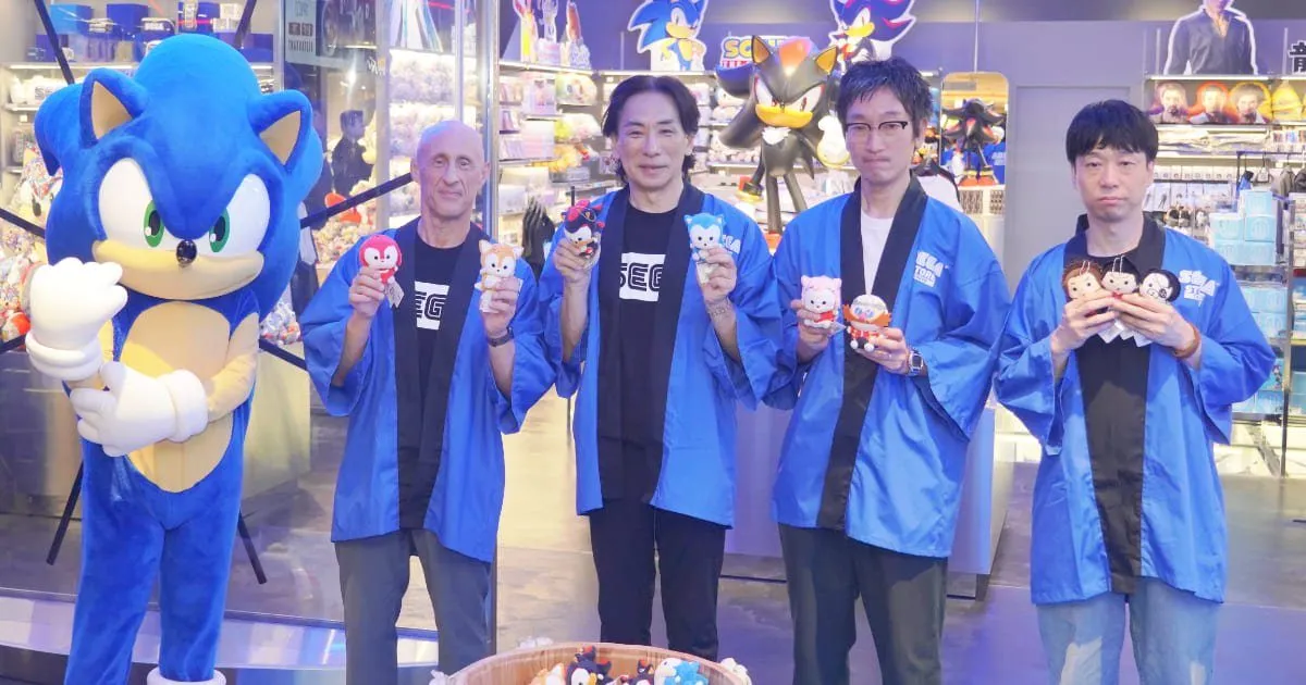 Sega Store Tokyo Launch: Sonic’s Brand Gets Spotlight in Shibuya Parco