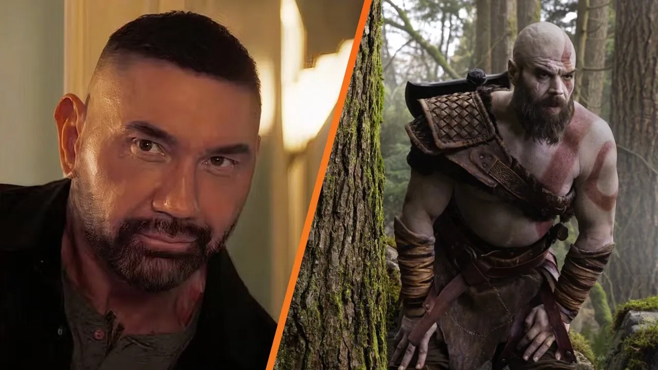 Dave Bautista Officially Cast as Kratos in God of War TV Series