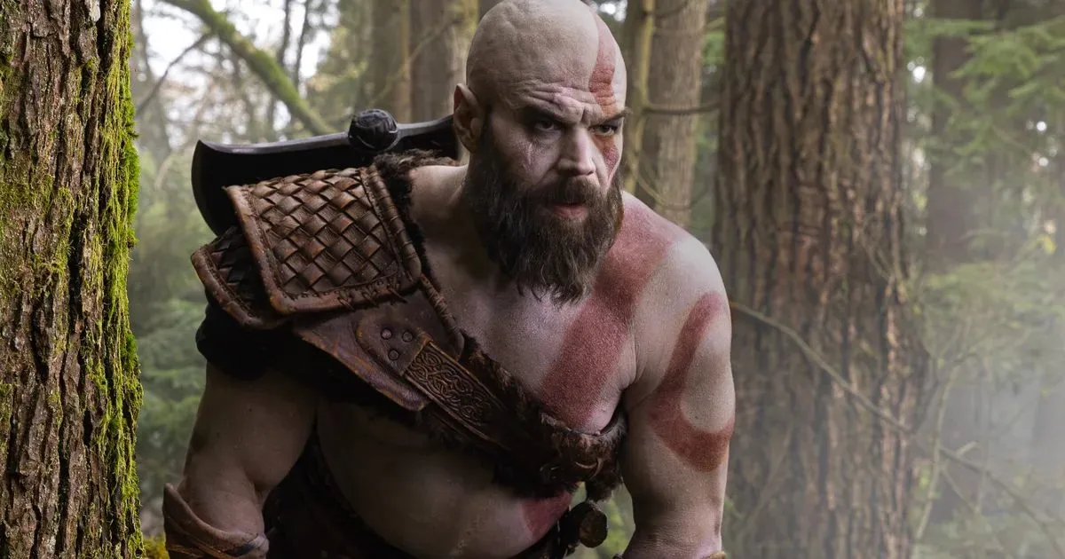 First Look: Ryan Hurst as Kratos Teaches Atreus in Amazon's God of War