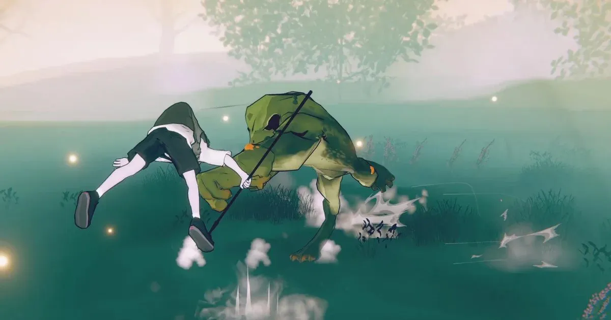 BREKEKEKEX Is a Wild Frog-Fighting 3D Brawler to Wishlist Now