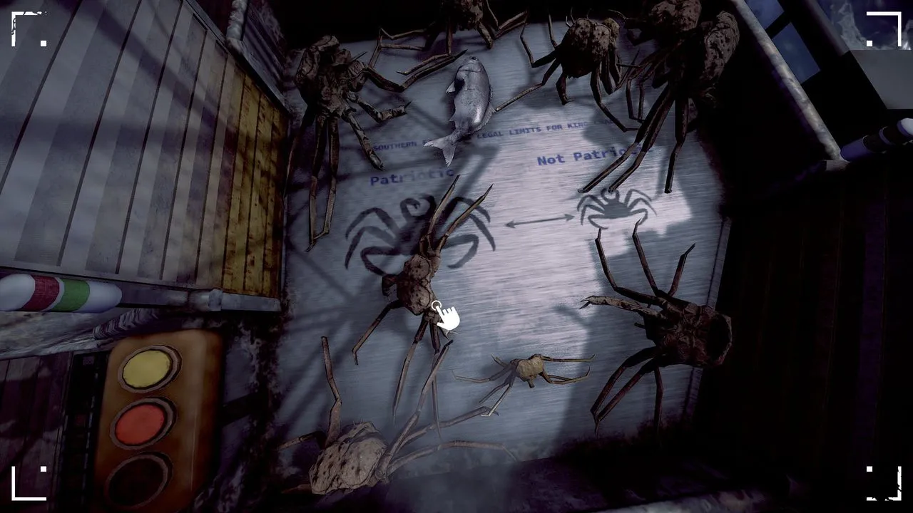 Crabmeat: Point-and-Click Antarctic Horror Turns Crabs into Nightmares
